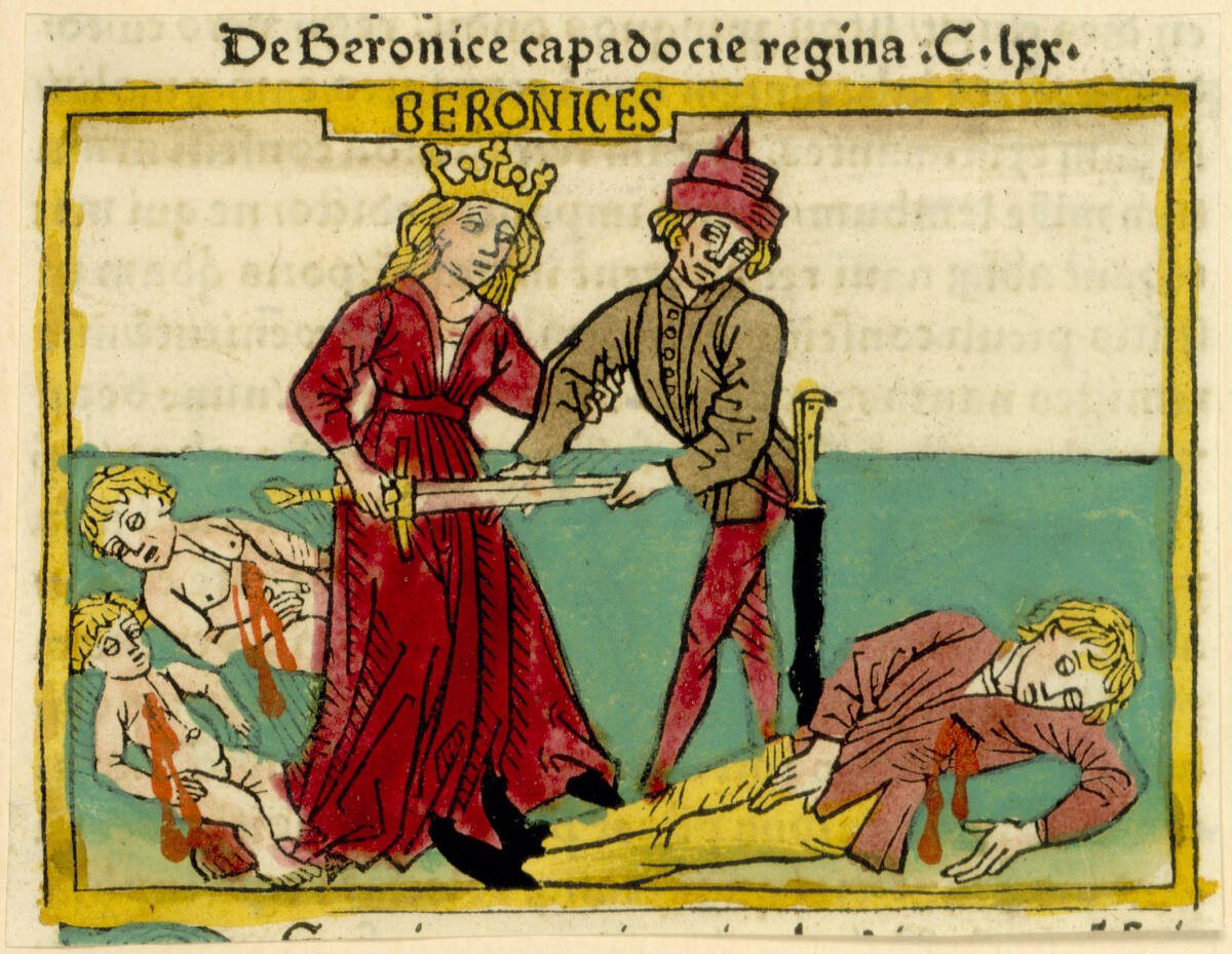 De Beronice capadocie regina - Beronices, Johann Zainer, 1473