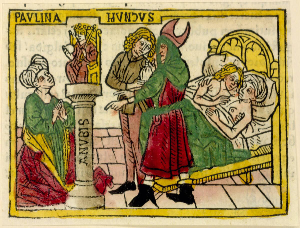 Johann Zainer, De Paulina romana femina - Paulina, ..., Inv. Nr.: DGNF3076/66