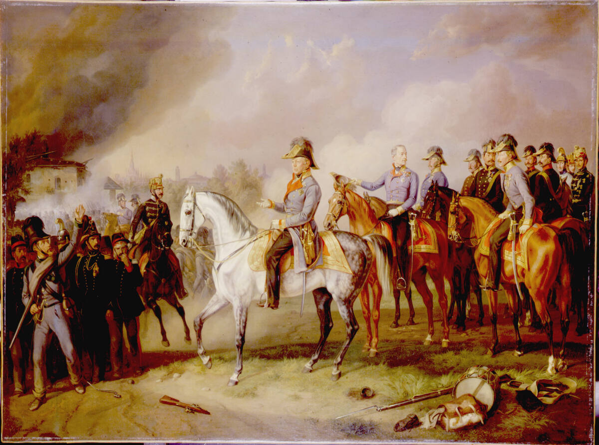 Radetzky zu Pferde, Albrecht Adam, 1848