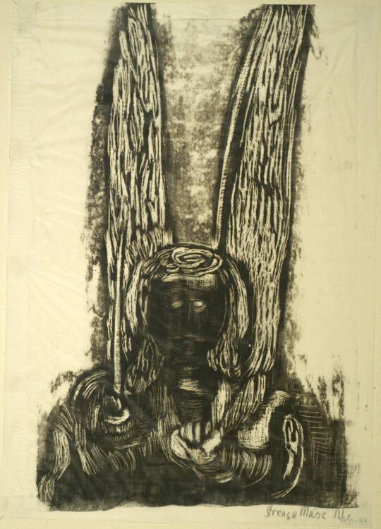 Margret Bilger, Strenge Muse, Inv. Nr.: DG1948/67
