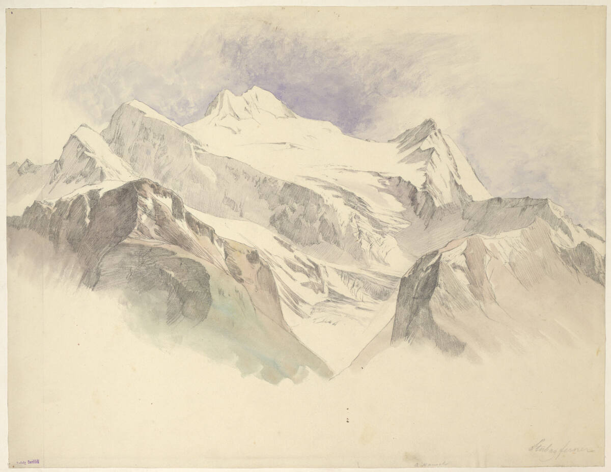 Stubaiferner, Anton Hansch, 1850–1870