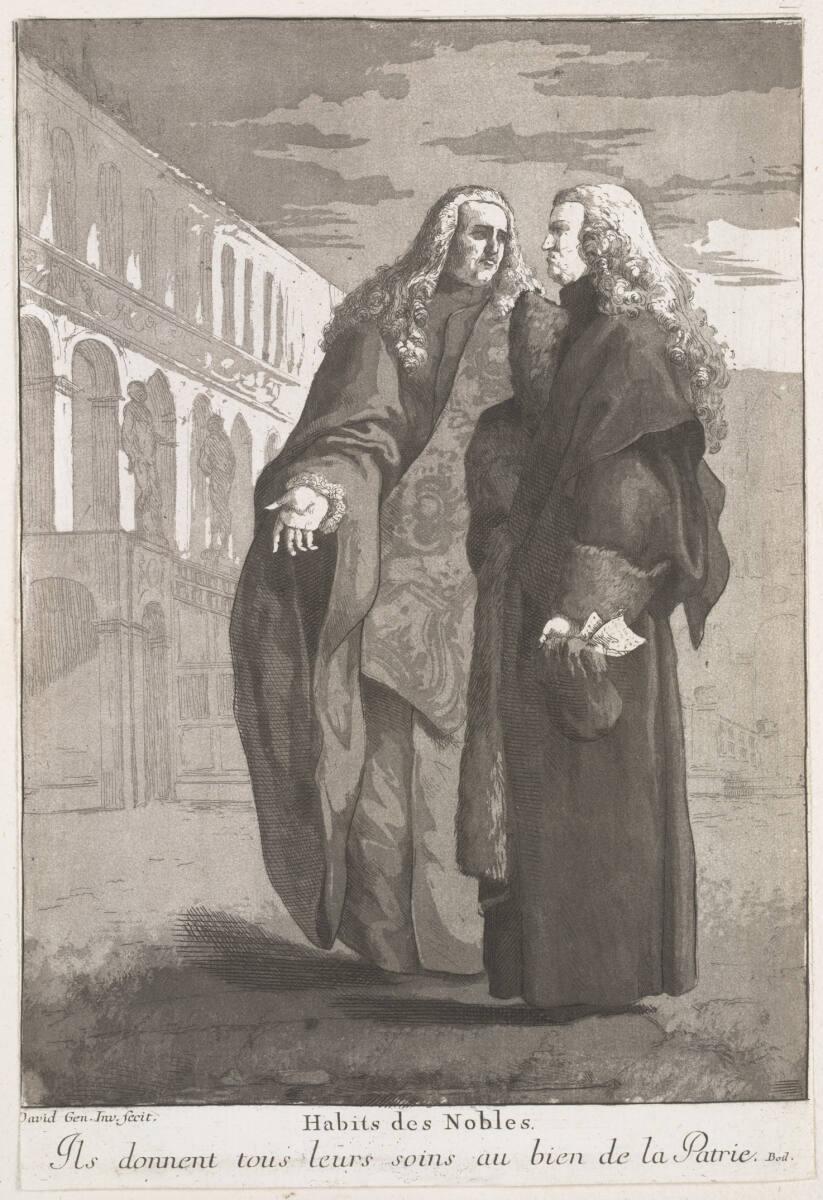 Giovanni David, Habits des Nobles, Inv. Nr.: DG2005/3567