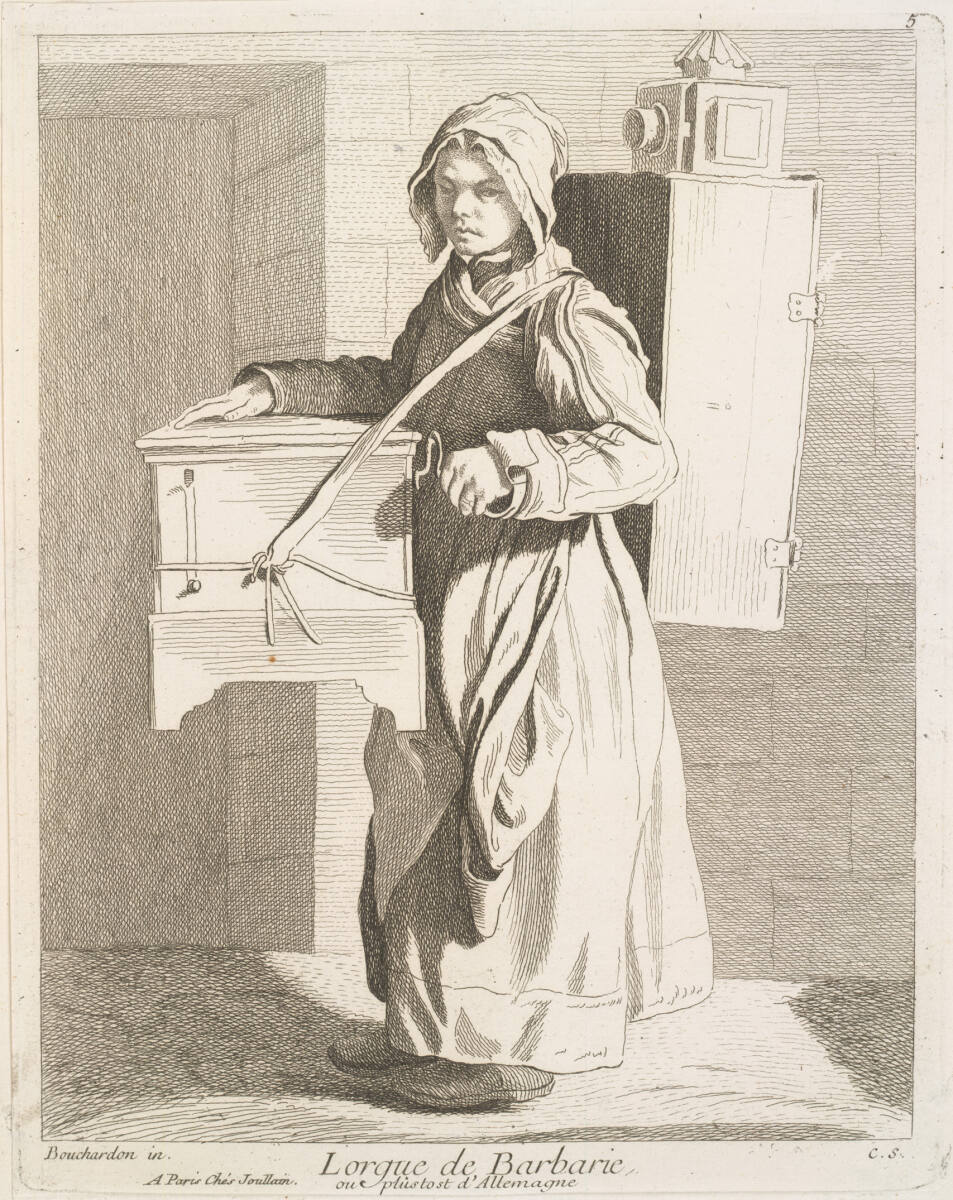 Lorgue de Barbarie ou plustost d' Allemagne, FrancoisJoullain, 1742