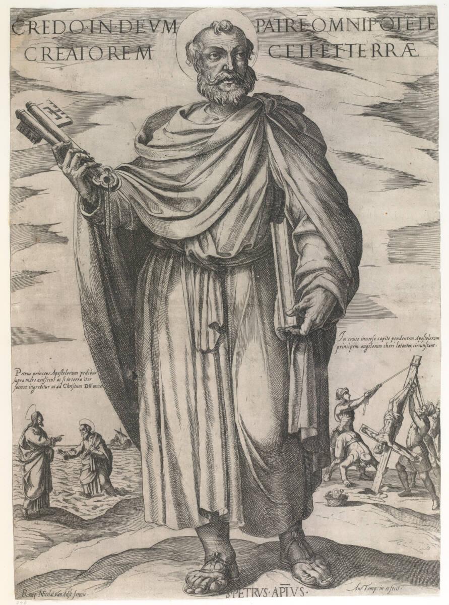 Antonio Tempesta, Heiliger Apostel Petrus, Inv. Nr.: DG2013/79