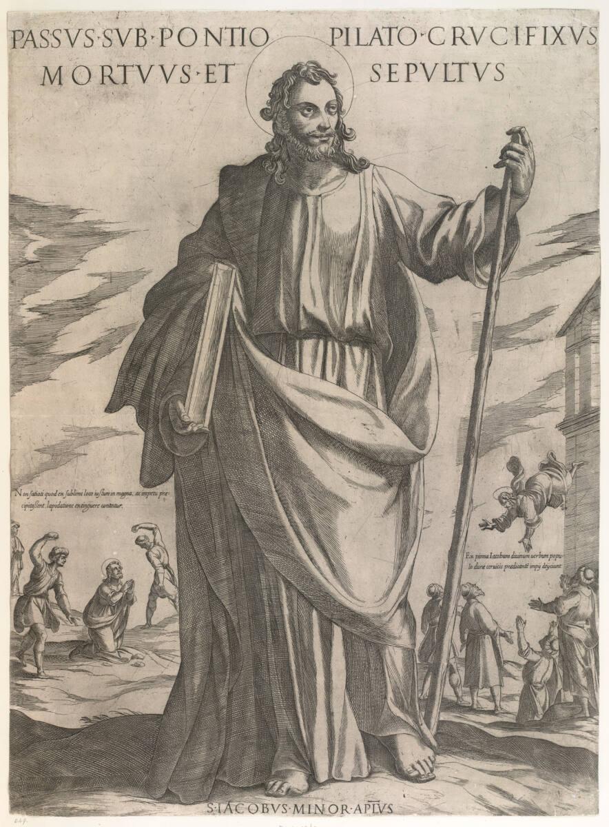 Antonio Tempesta, Heiliger Apostel Jacobus Minor, Inv. Nr.: DG2013/82