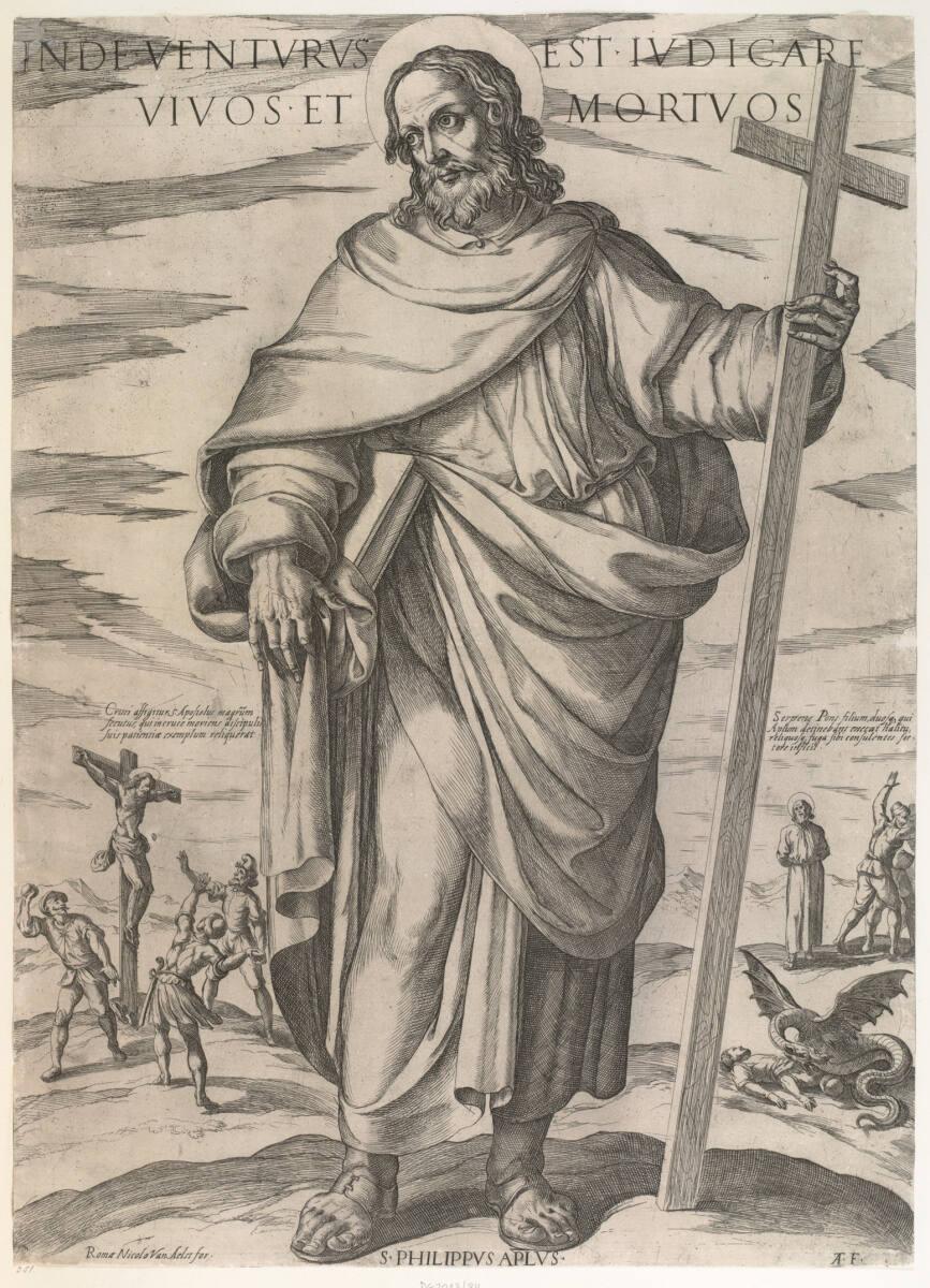 Antonio Tempesta, Heiliger Apostel Philippus, Inv. Nr.: DG2013/84