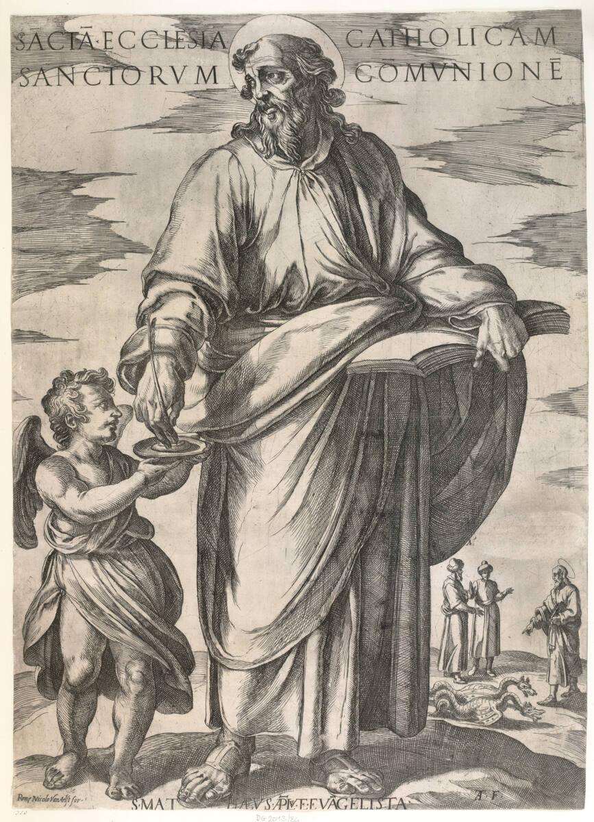 Antonio Tempesta, Heiliger Apostel Matthäus Evangelist, Inv. Nr.: DG2013/86