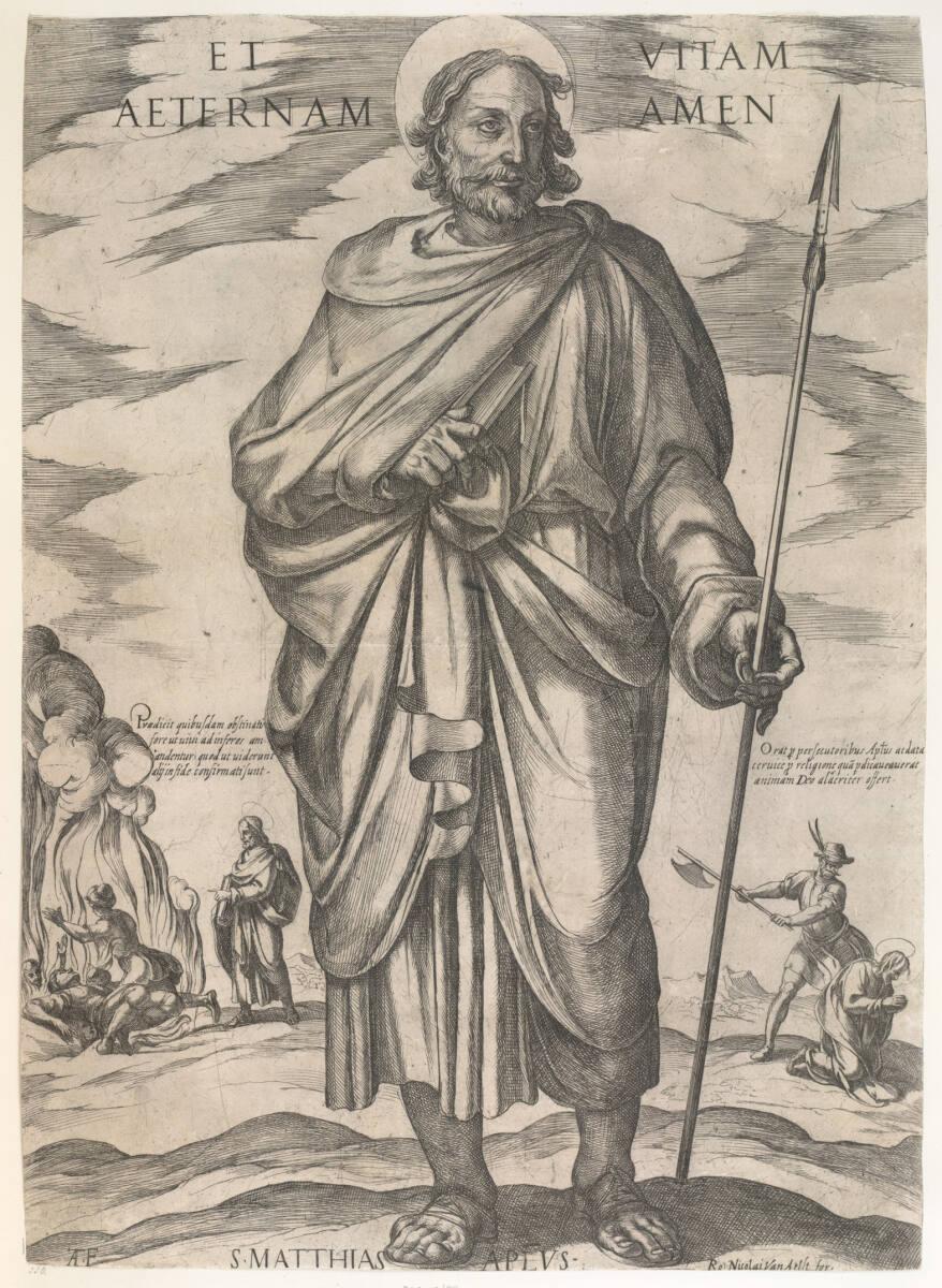 Antonio Tempesta, Heiliger Apostel Matthias, Inv. Nr.: DG2013/89