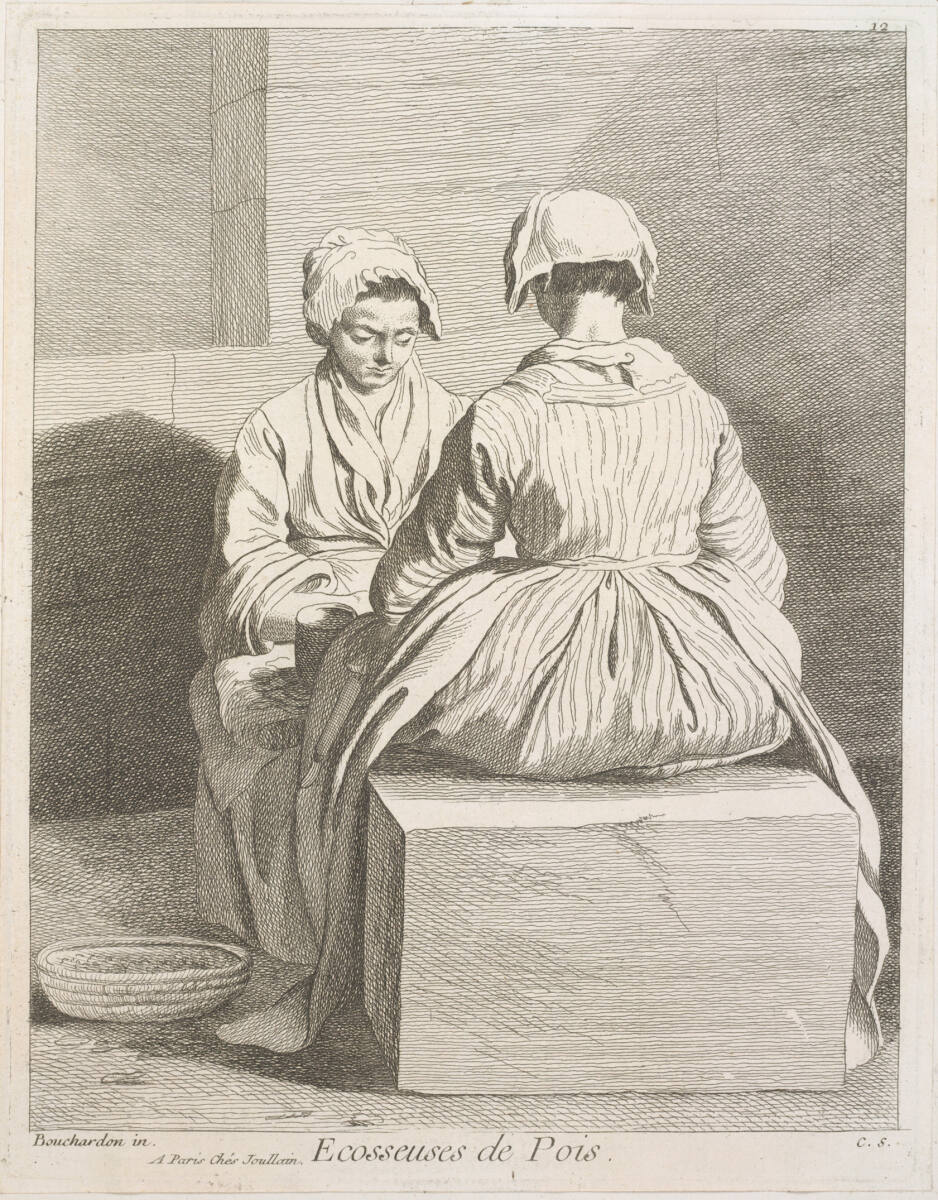 Ecosseuse de Pois, FrancoisJoullain, 1738