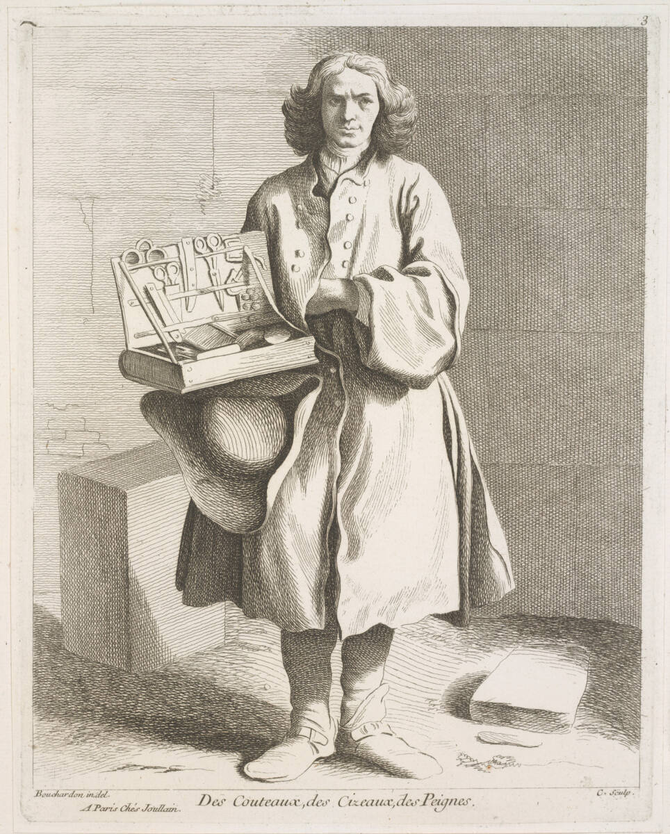 Des Couteaux, des Cizeaux, des Peignes, FrancoisJoullain, 1742