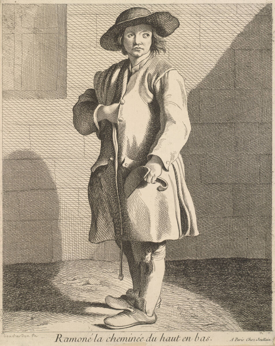 Ramoné la cheminée du haut en bas, FrancoisJoullain, 1746