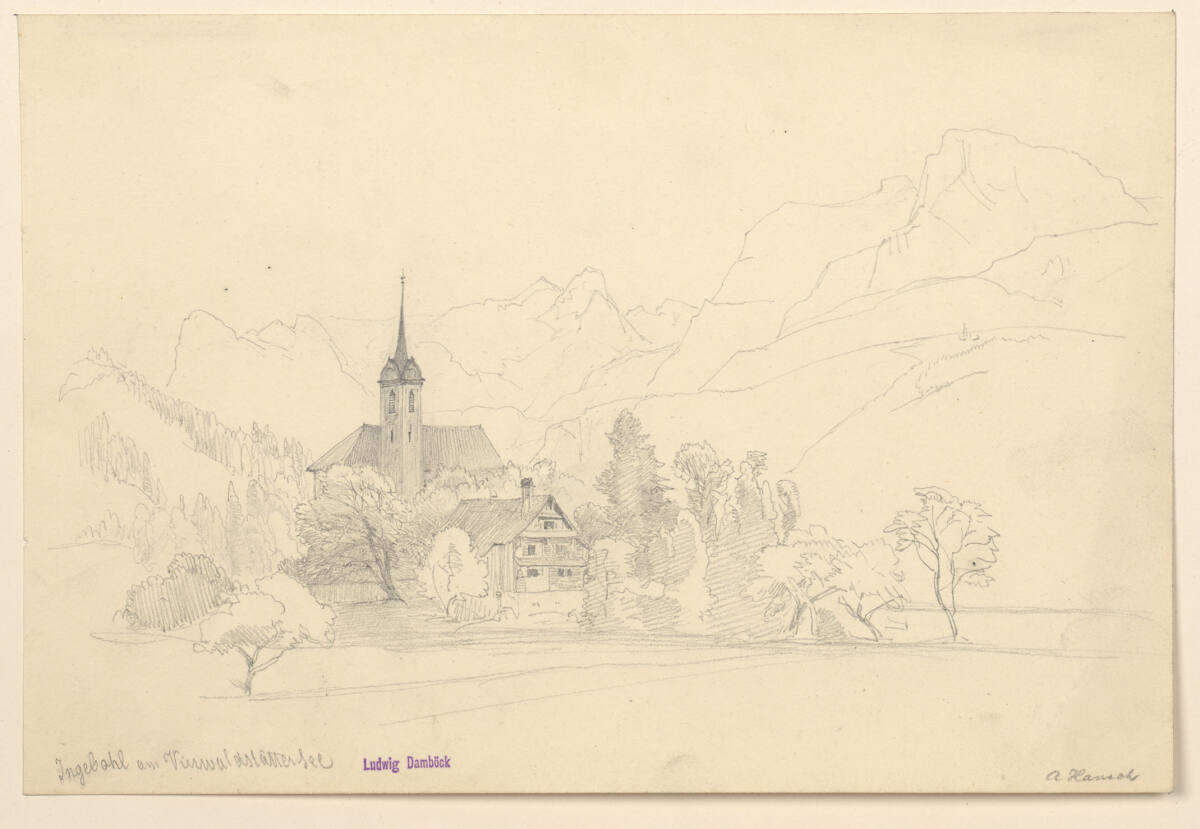 Ingenbohl am Vierwaldstättersee, Anton Hansch, 1850–1870