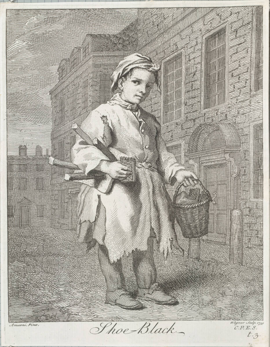 Shoe-Black, 1739