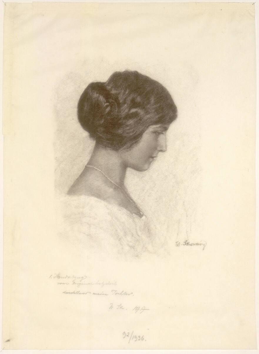 Wilhelm Skurawy, Die Tochter des Künstlers, Inv. Nr.: DG1936/92