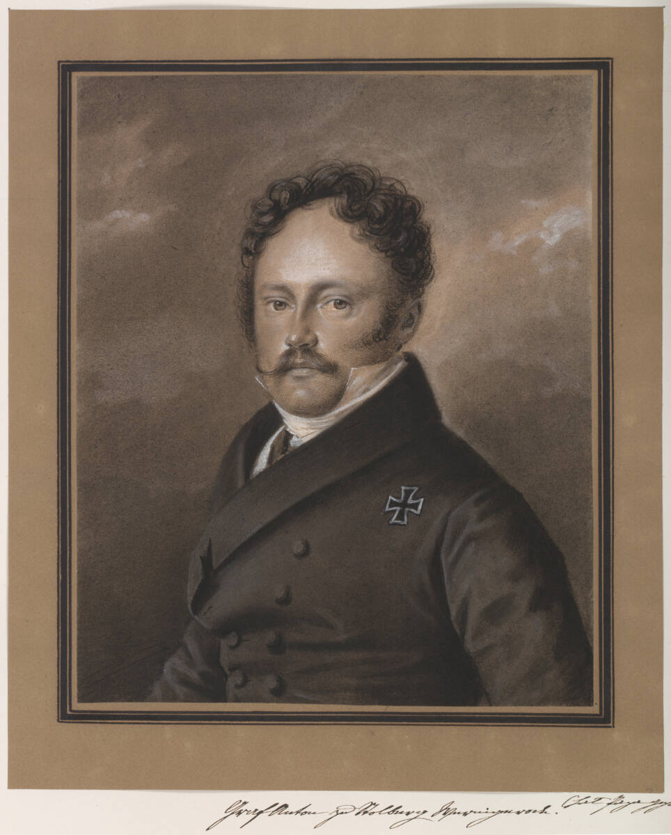 Graf Anton zu Stolberg-Wernigerode, Brustbild
