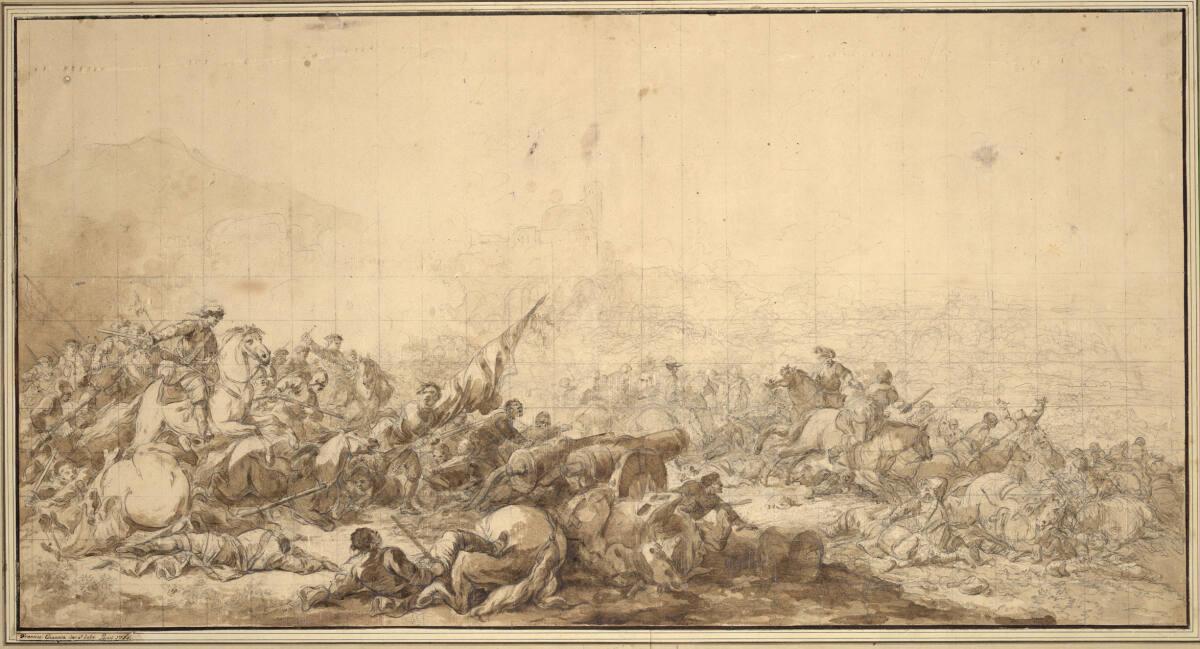Francesco Casanova, Reiterschlacht, Inv. Nr.: 17253