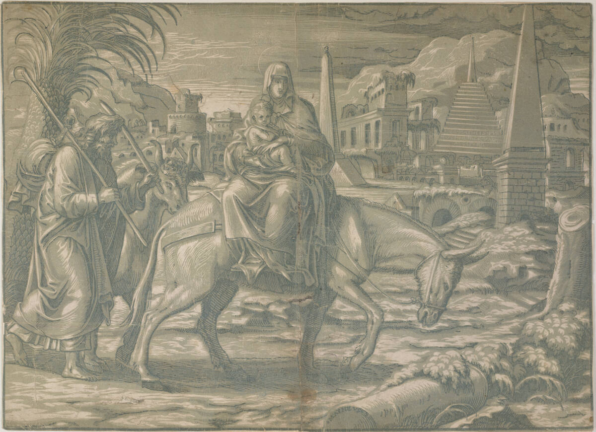 Die Flucht nach Ägypten, GeorgMatheus