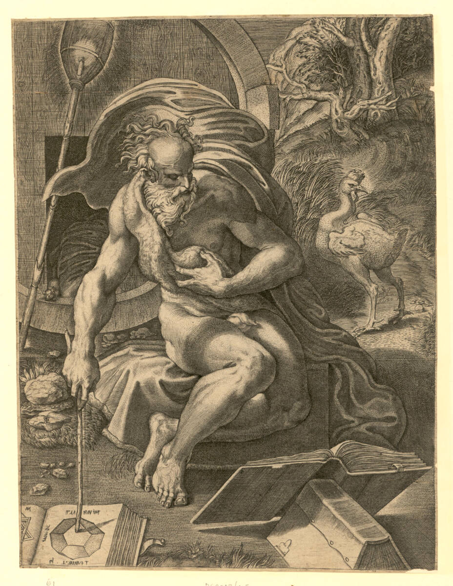 Diogenes, Parmigianino, 1524–1527