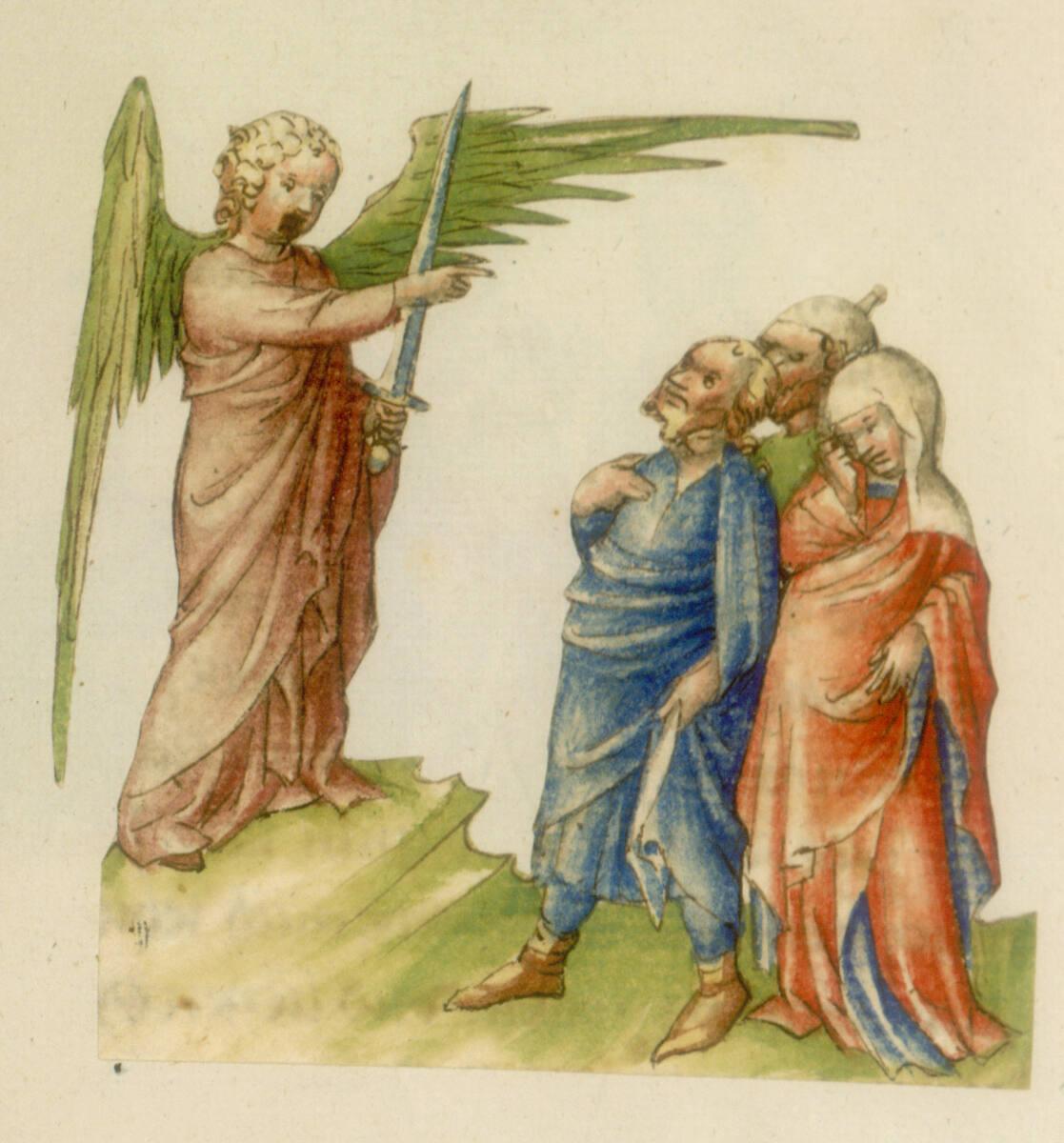 Anonym, Ein Engel erscheint ..., Inv. Nr.: 31036/173