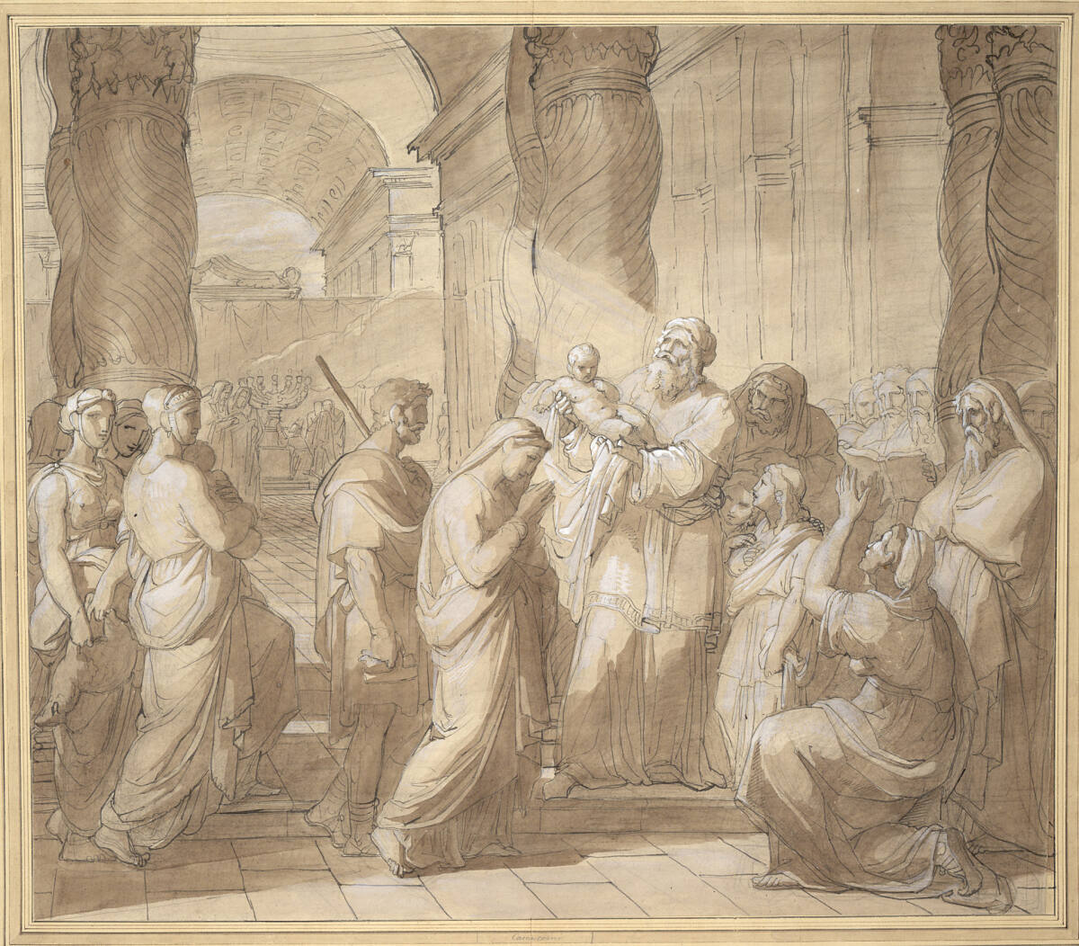 Darstellung im Tempel, Vincenzo Camuccini