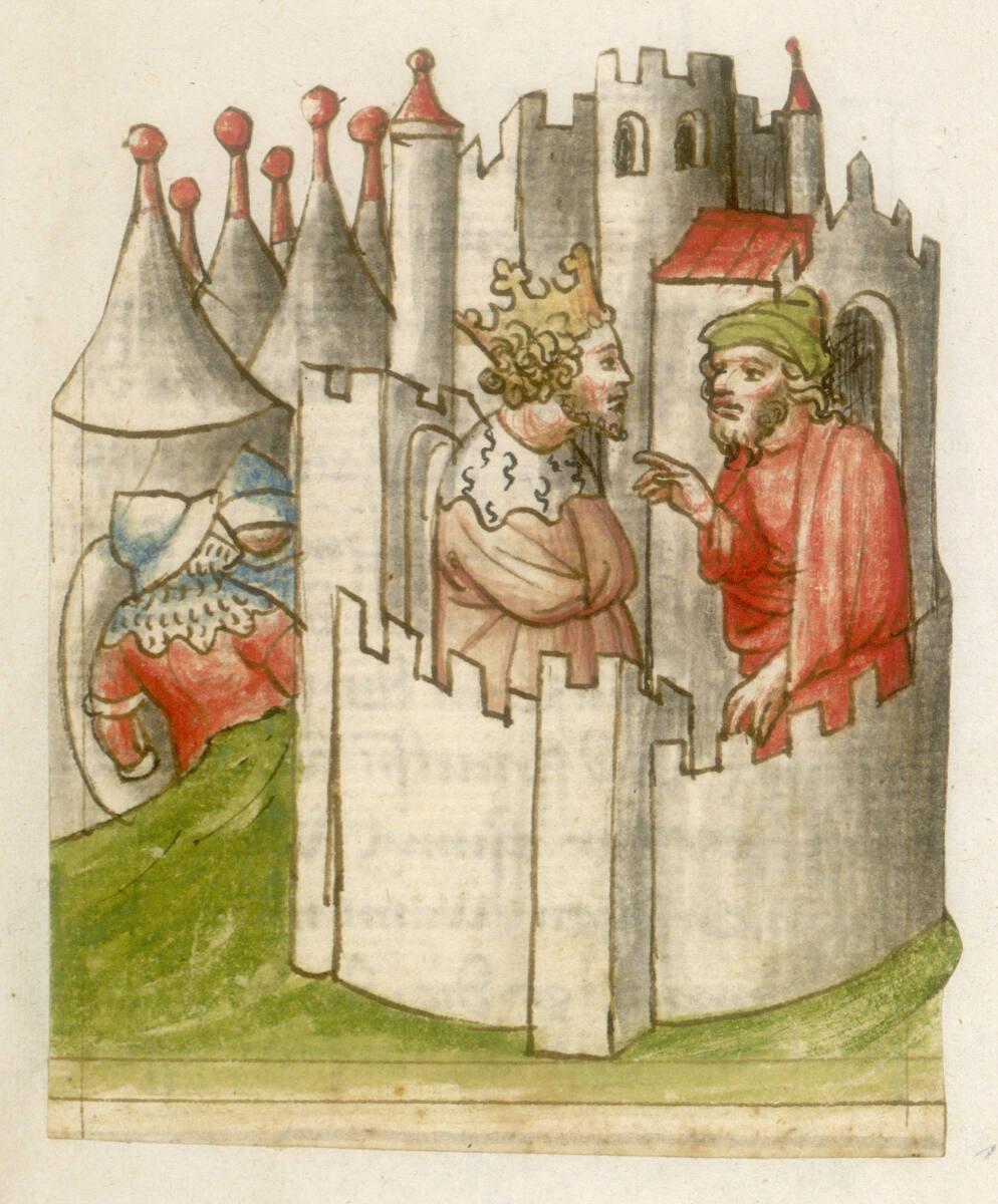 Anonym, Beratung in einer belagerten Stadt, Inv. Nr.: 31036/146
