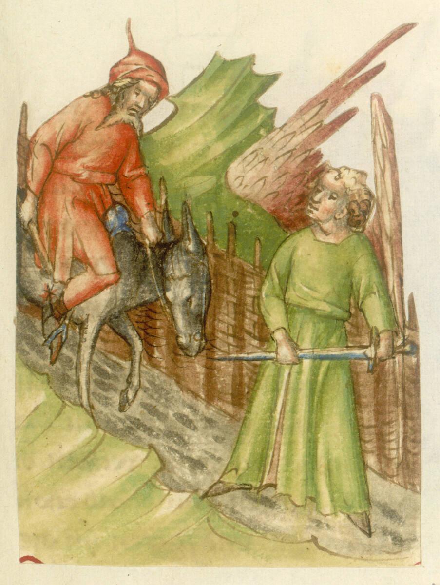 Anonym, Bileam und der Engel, Inv. Nr.: 31036/56