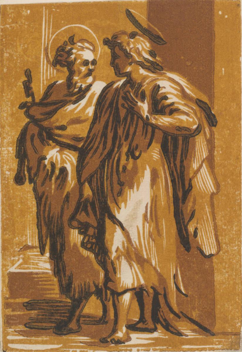 Die heiligen Petrus und Johannes, Inv. Nr.: DG2002/461