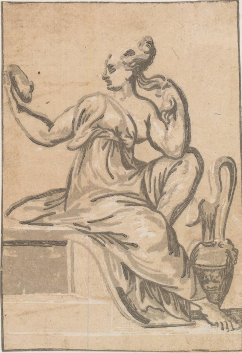 Giuseppe Nicola Vicentino (Rossigliani), Die Klugheit, Inv. Nr.: DG2002/475