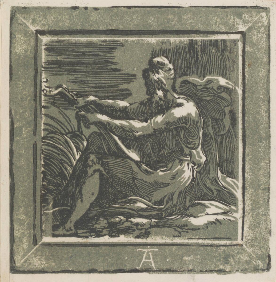 Antonio da Trento, Der Lautenspieler, Inv. Nr.: DG2002/498
