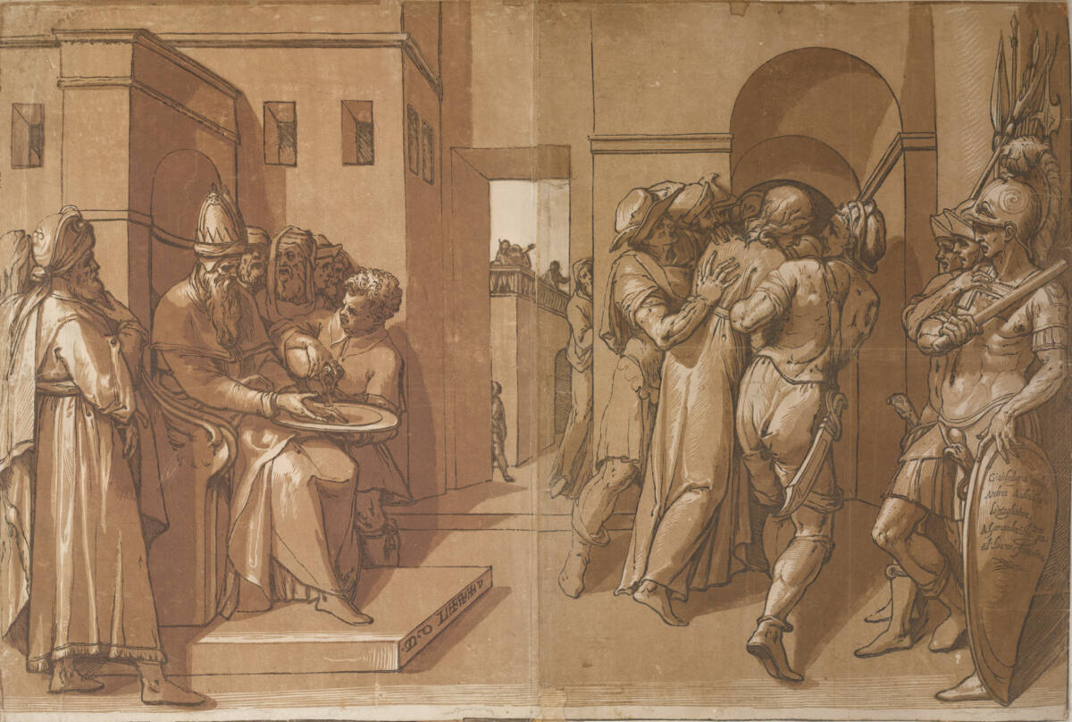 Handwaschung des Pilatus, 1585