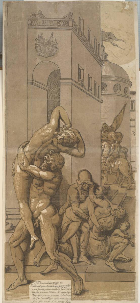 Andrea Andreani, Der Raub der Sabinerinnen (mittlerer Teil), Inv. Nr.: DG2002/576