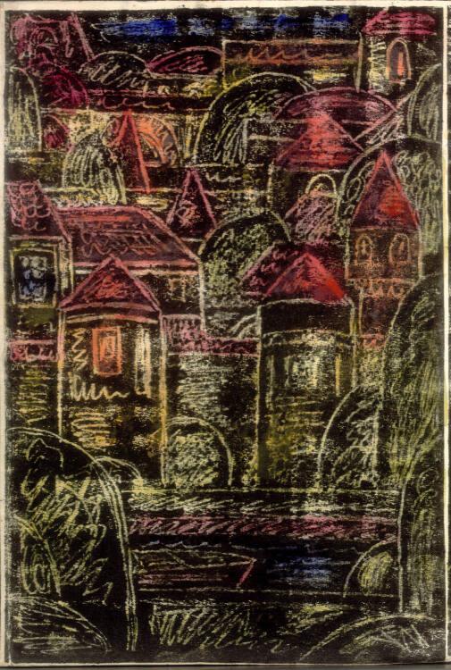 Franz von Zülow, Die Stadt, Inv. Nr.: DG2003/31/2