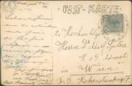 Ferry Reinold, Postkarte: Radéjvoe (Motiv von Strassnitz, Mähren), Inv. Nr.: 44986