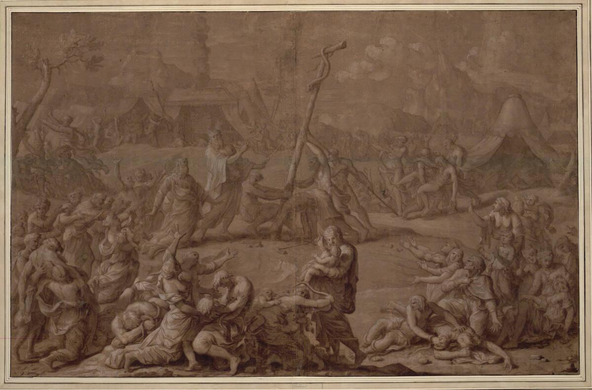 Anonym, Moses und die eherne Schlange, Inv. Nr.: 17407