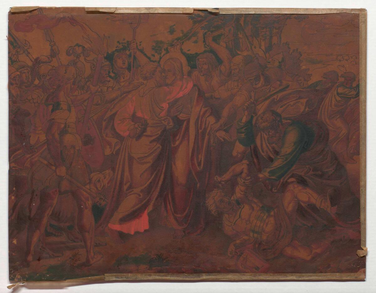 Josef von Führich, Der Judaskuss, Inv. Nr.: 46760
