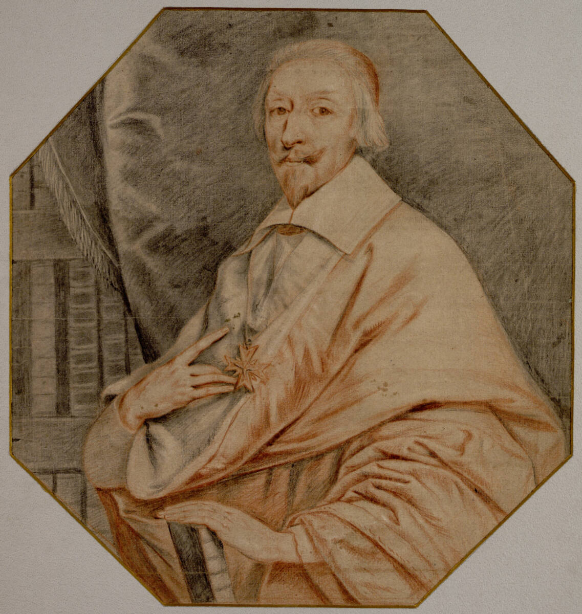 Porträt von Kardinal Richelieu
