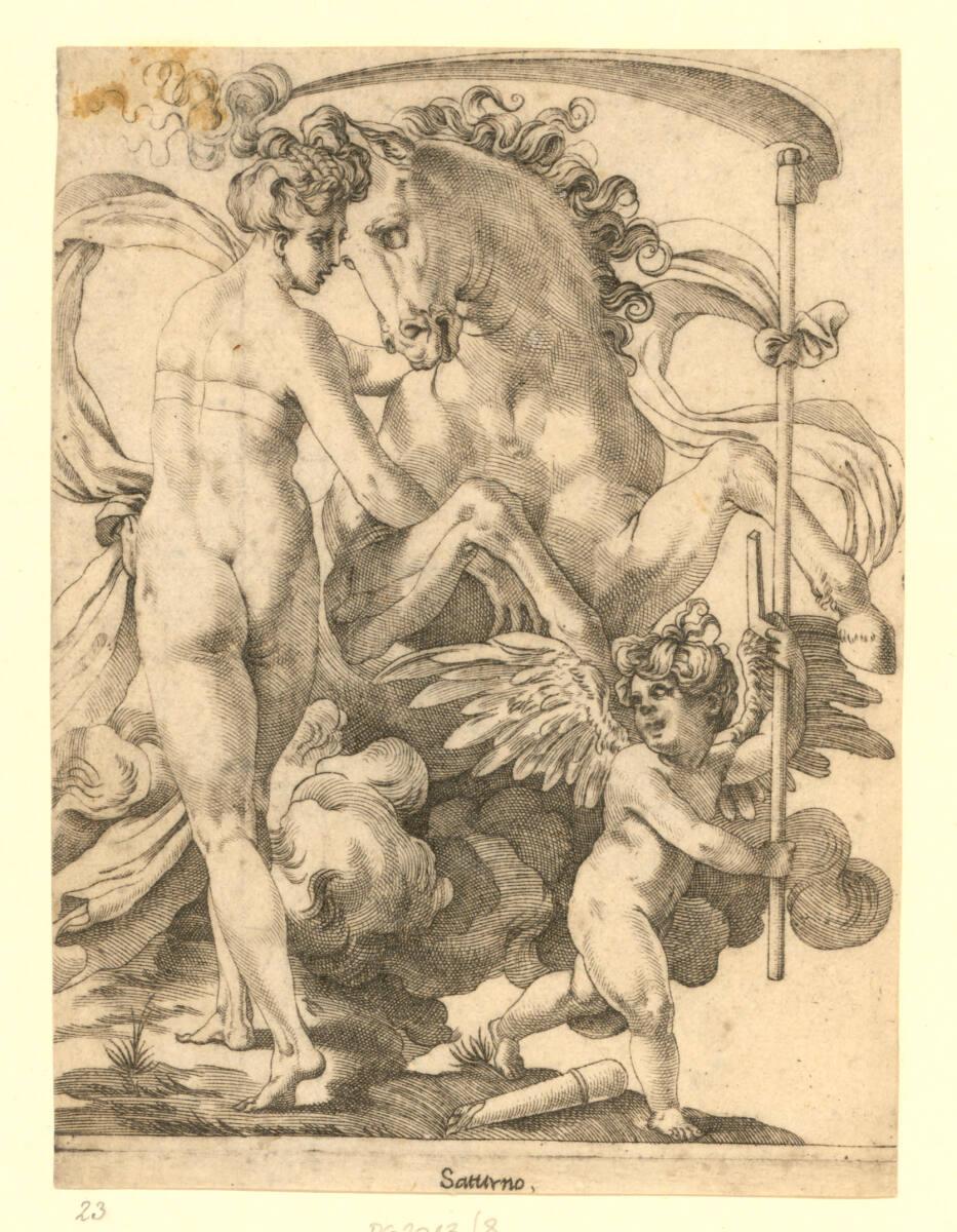 Saturn und Philyra, Inv. Nr.: DG2013/8