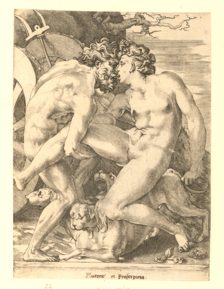 Pluto und Proserpina, Rosso Fiorentino, 1520–1539