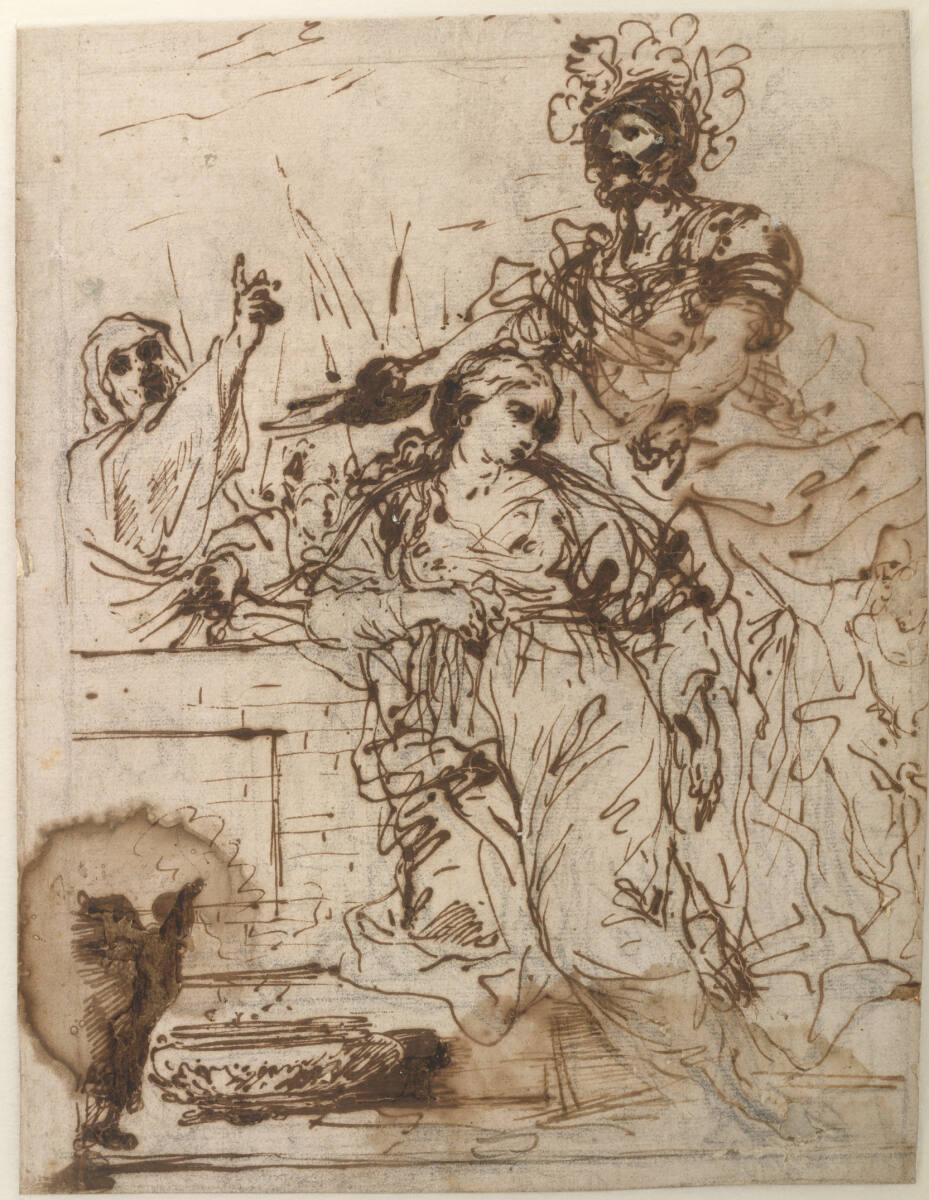 Antonio Gionima, Opferung der Iphigenie, Inv. Nr.: 23377
