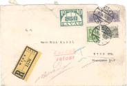 Brief mit Kuvert von Dr. Norbert Schwarzmann, Kalksburg, an Erich Mandl in Wien, betreffend Tot…