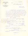 Brief von Leopold Ottizky, Isolier- und Baumaterial-Werke, Wien III., Barichgasse 26, an Gustav…
