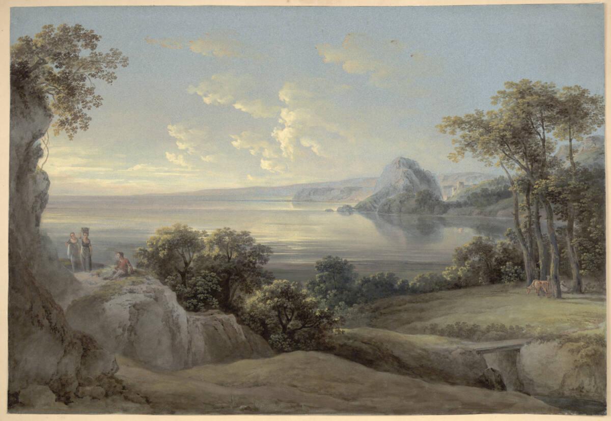 Martin von Molitor, Seelandschaft, Inv. Nr.: 18069