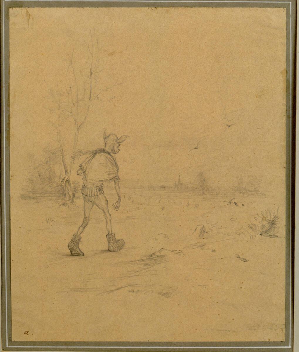 Rudolf Bacher, Die Influenza auf ihrem Weg nach Wien, Inv. Nr.: 18966