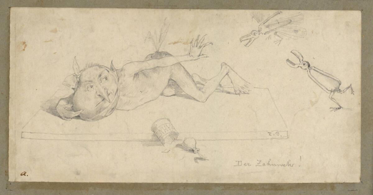 Rudolf Bacher, "Der Zahnweh", Inv. Nr.: 18979