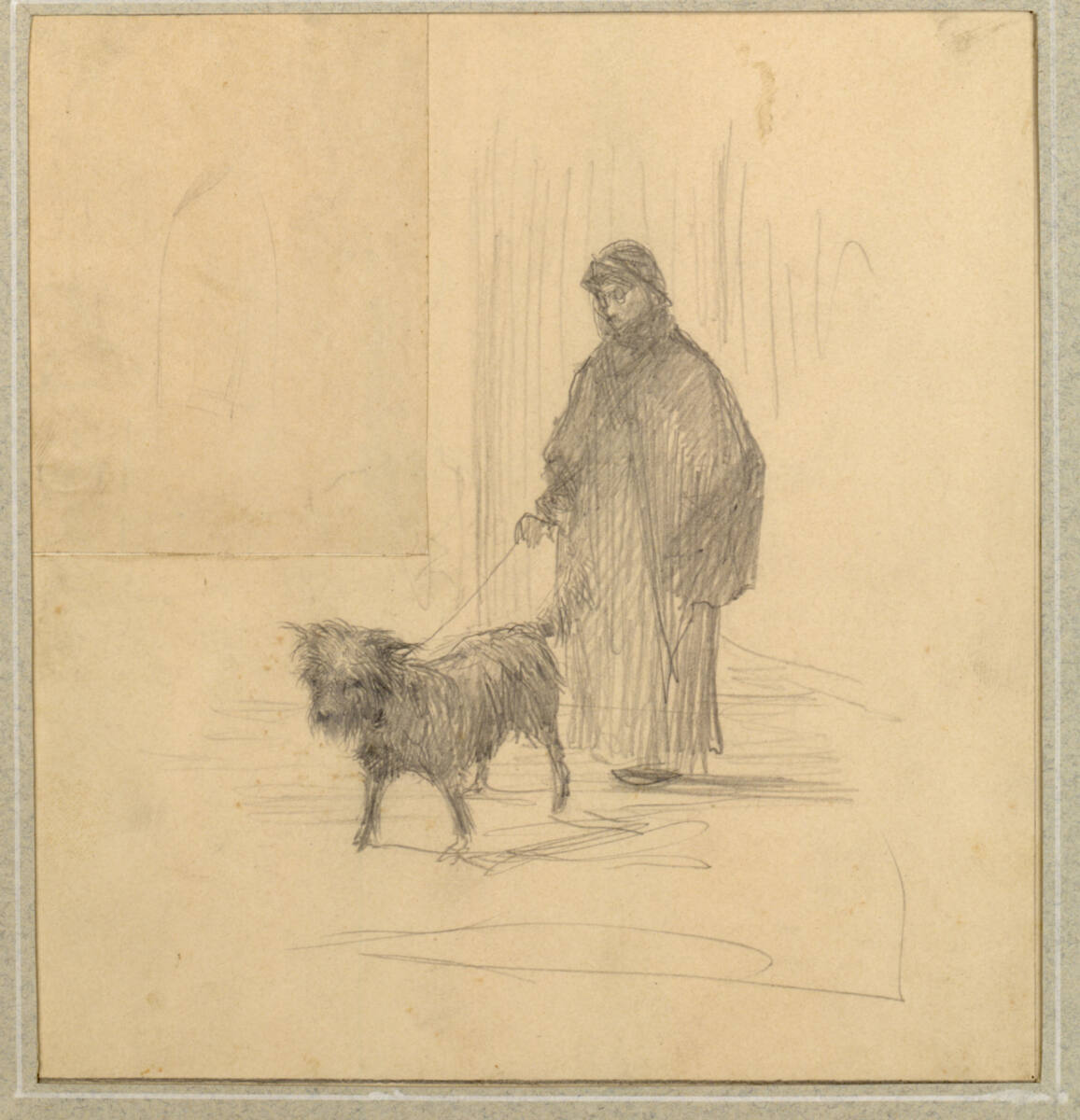 Frau mit Hund, Rudolf Bacher