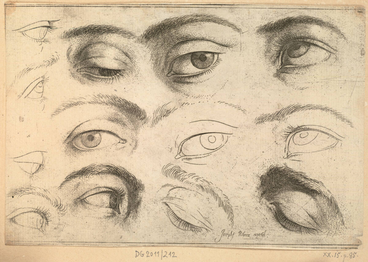 Augenstudien, Jusepe de Ribera