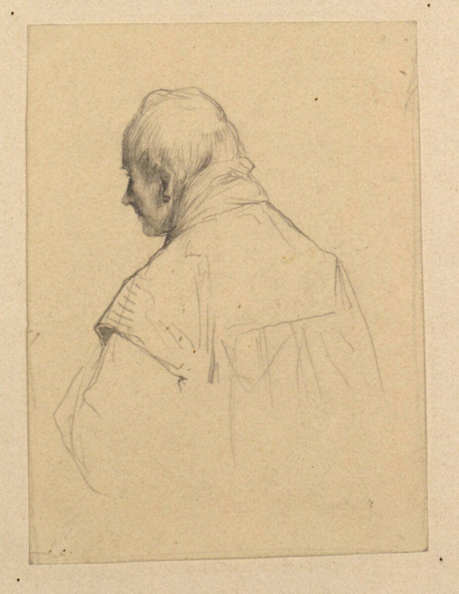 Halbfigur eines Priesters, Rudolf Bacher