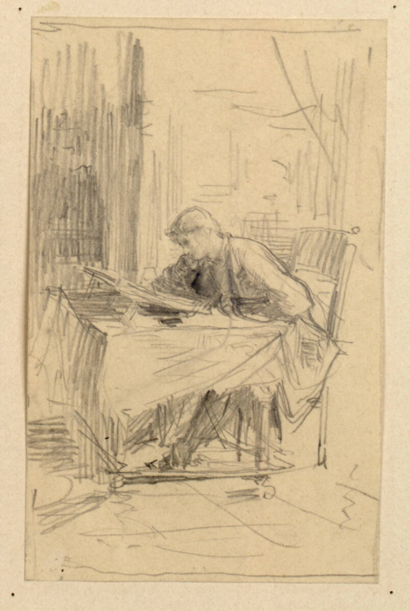 Lesender Jüngling, Rudolf Bacher