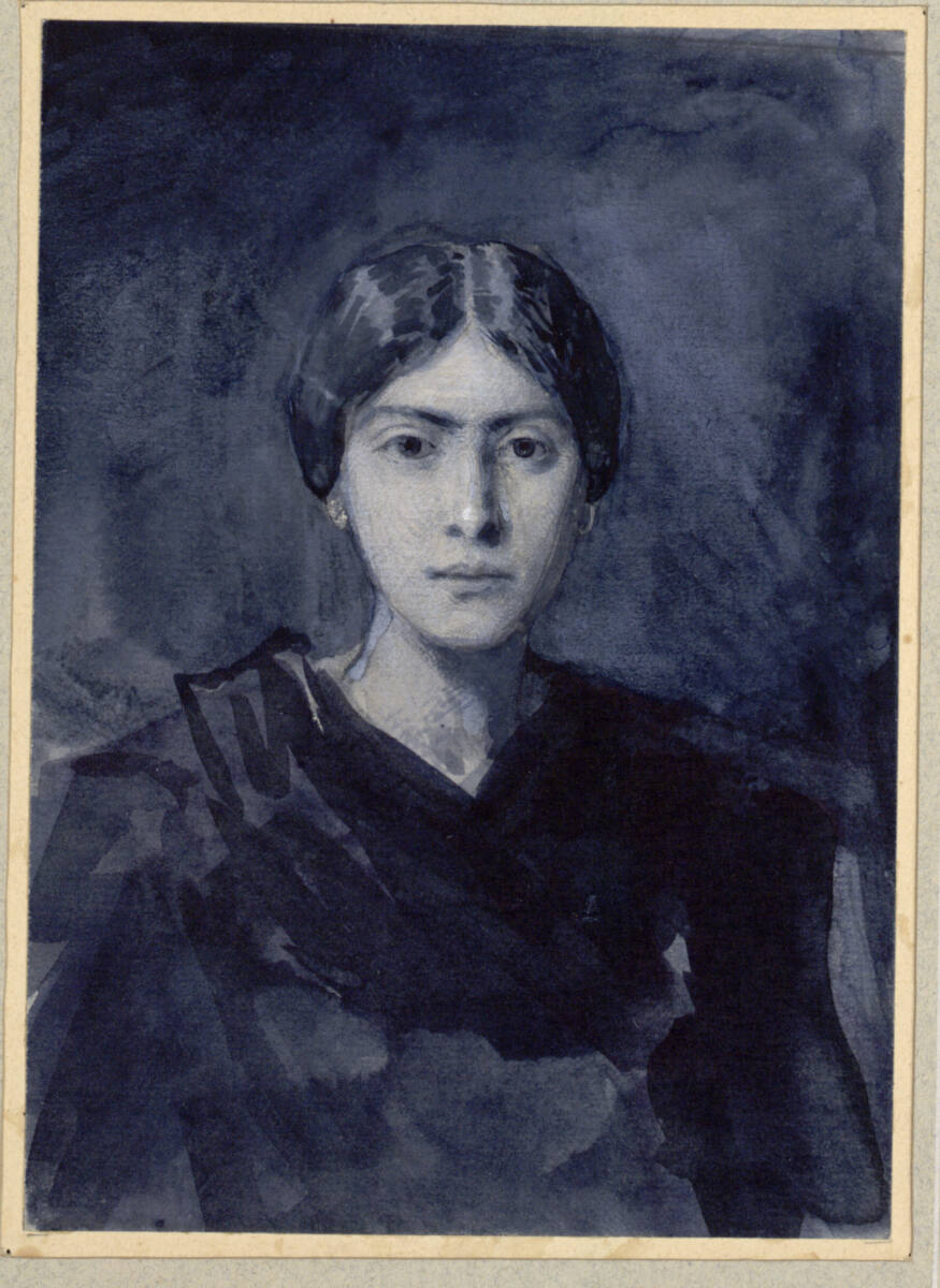 Frauenbildnis, Rudolf Bacher