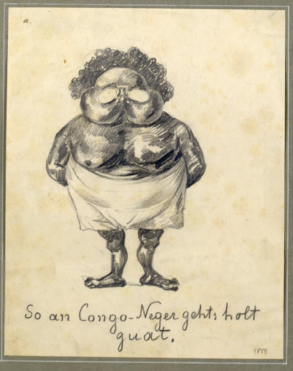 Adolf Boehm, Nowak als Kongolese, Inv. Nr.: 19015